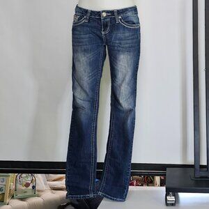 ZCO Bootcut Jeans – Mid-Rise Stretch Denim, Faded Wash, Everyday Fit